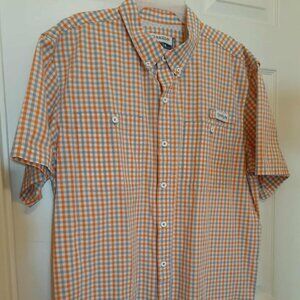 MAGELLAN Outdoors Loose Fit Mag Shield Vented Button Up Shirt